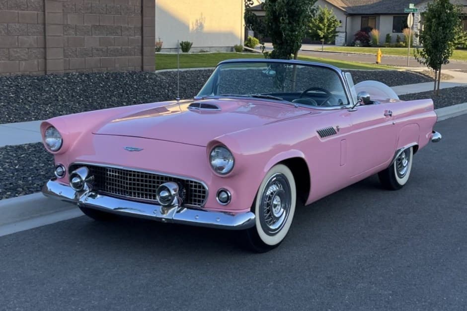 1956 Ford Thunderbird (1955-1957) sold for $23,000
