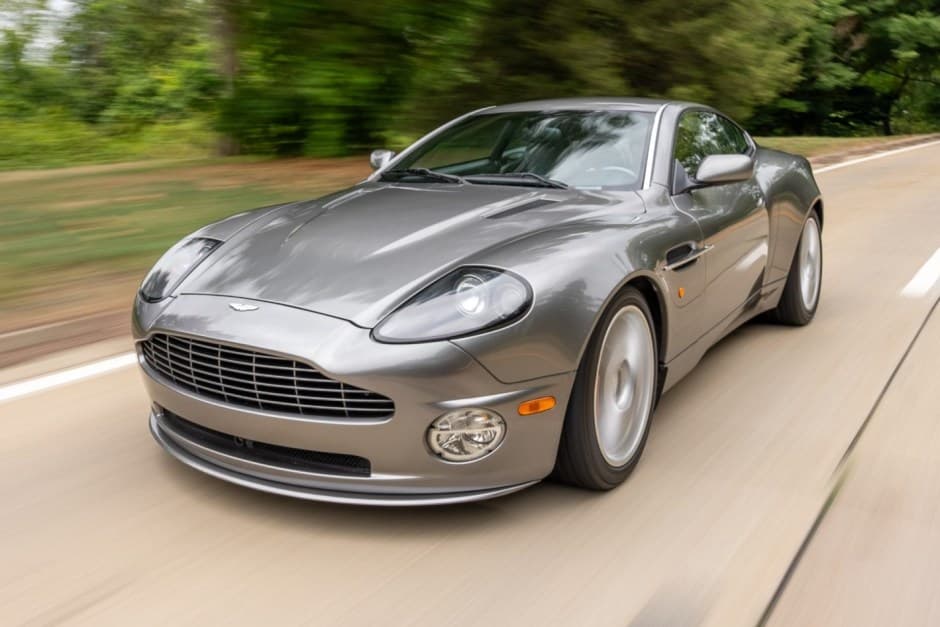 2005 Aston Martin Vanquish sold for $135,000