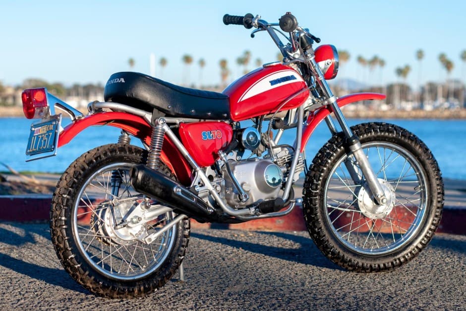 1972 Honda SL Motosport sold for $7,800