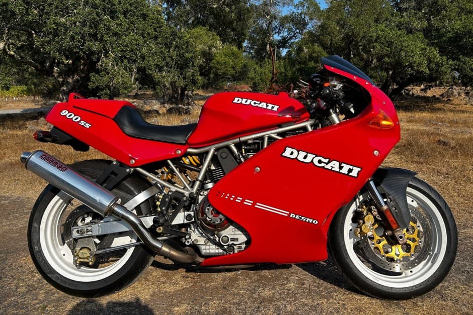 1995 Ducati 750, 800, 900, & 1000 Supersport (1988-2007) sold for $6,000