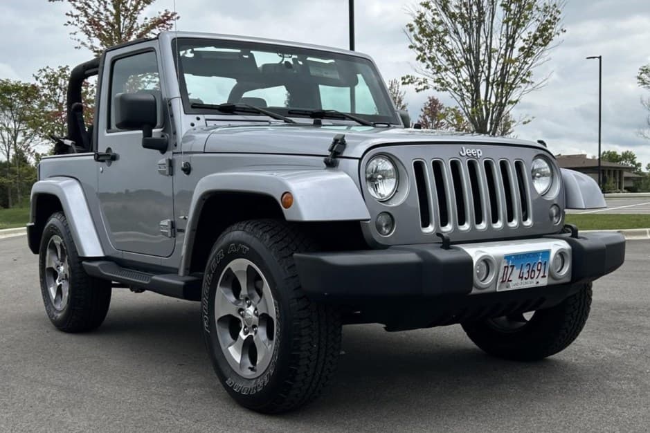 2016 Jeep Wrangler JK (2007-2018) sold for $21,750