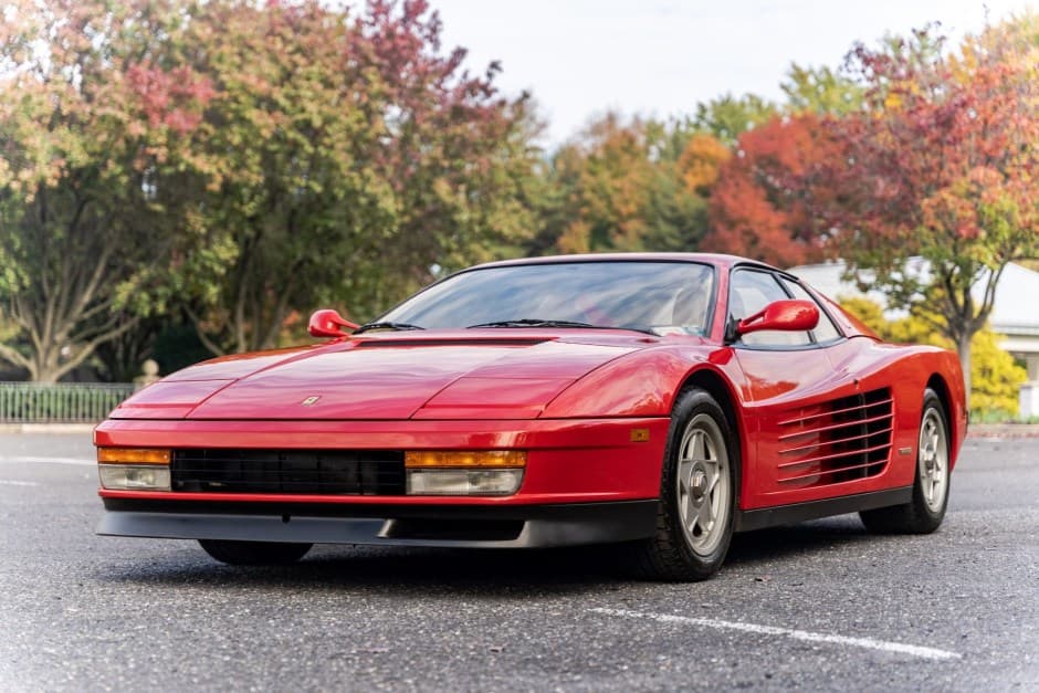 1988 Ferrari Testarossa sold for $116,000