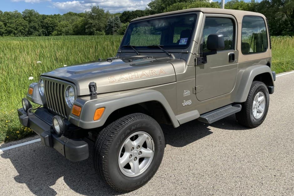 2003 Jeep Wrangler TJ (1997-2006) sold for $18,000