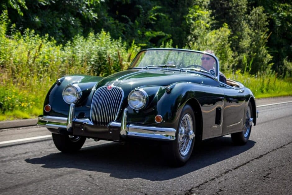 1958 Jaguar XK150 sold for $159,000