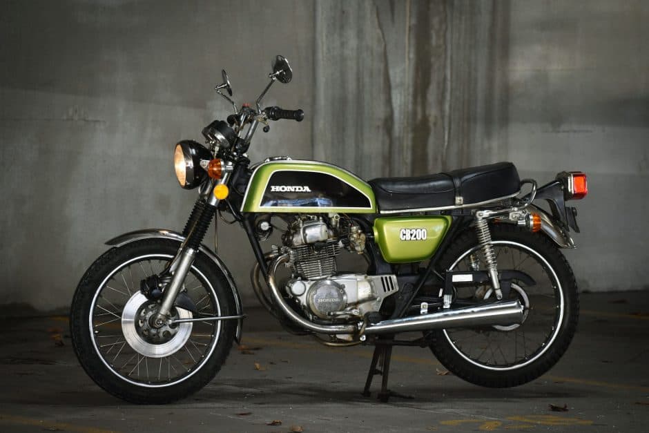 1974 Honda CB200 & CL200 sold for $2,750