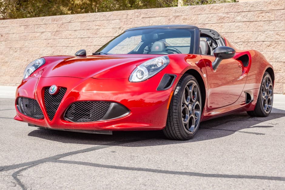 2019 Alfa Romeo 4C sold for $59,000