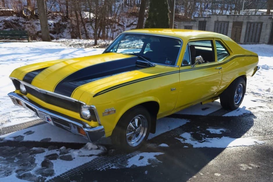 1972 Chevrolet Nova sold for $25,000