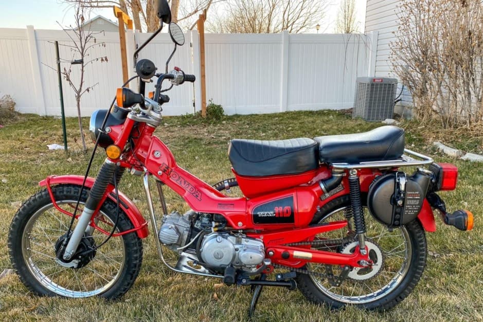 1982 Honda CT110 sold for $4,700