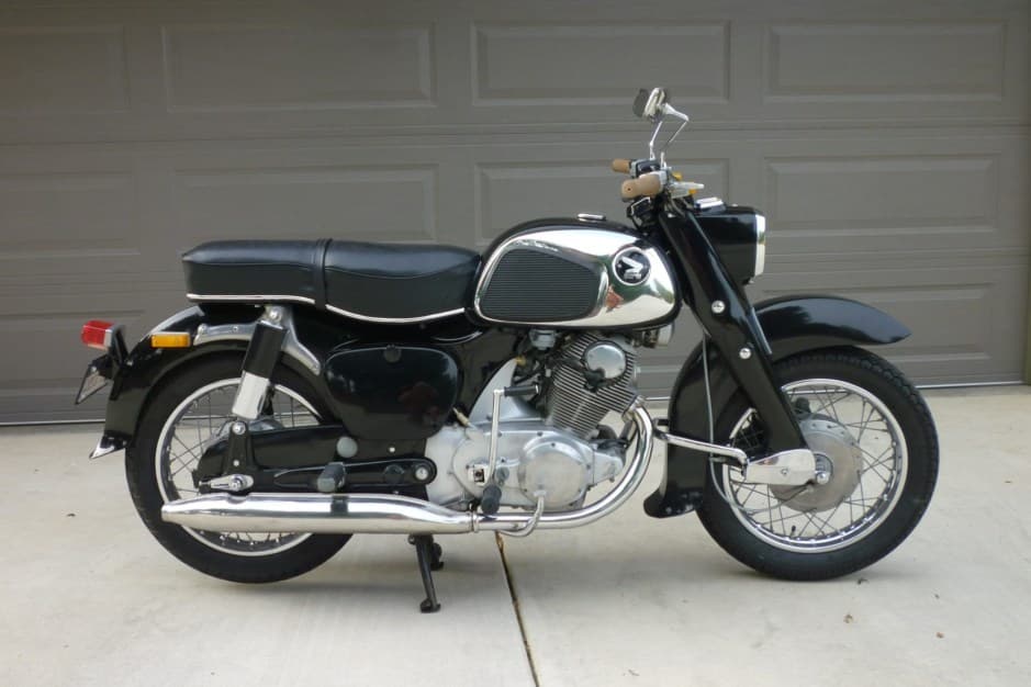 1963 Honda Dream, CB77 Super Hawk, & CL77 Scrambler sold for $4,999