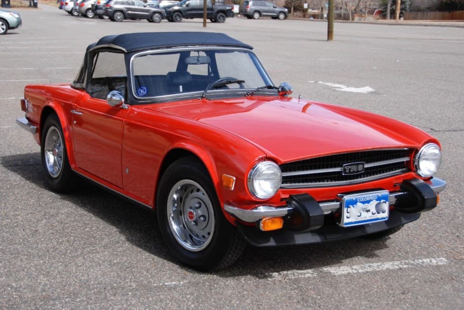 1976 Triumph TR6 sold for $30,100