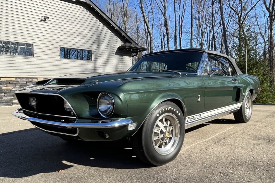 1968 Shelby Mustang GT350 & GT500 sold for $126,000