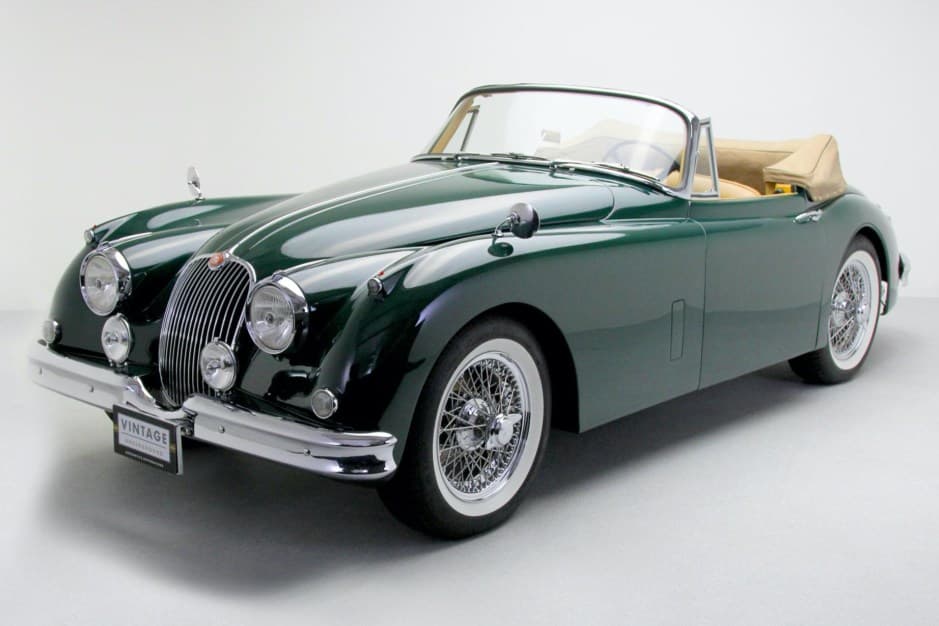 1958 Jaguar XK150 sold for $105,000