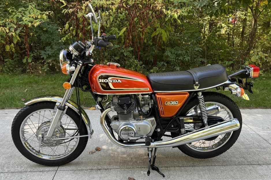 1974 Honda CB360 & CL360 sold for $9,000