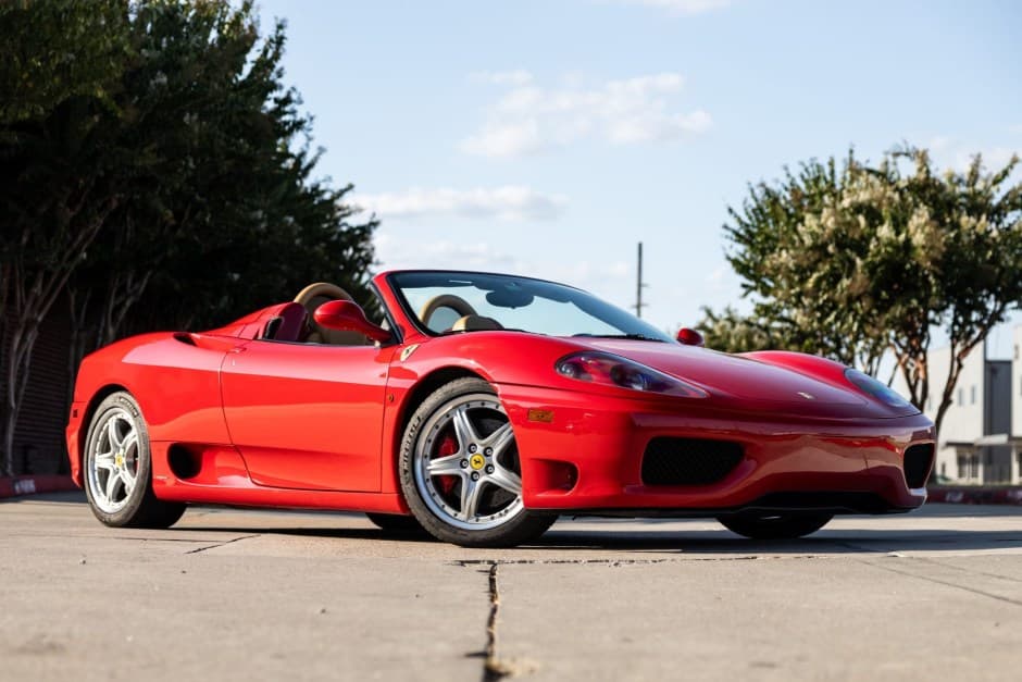2004 Ferrari 360 sold for $73,000