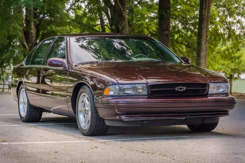 1996 Chevrolet Impala sold for $21,250
