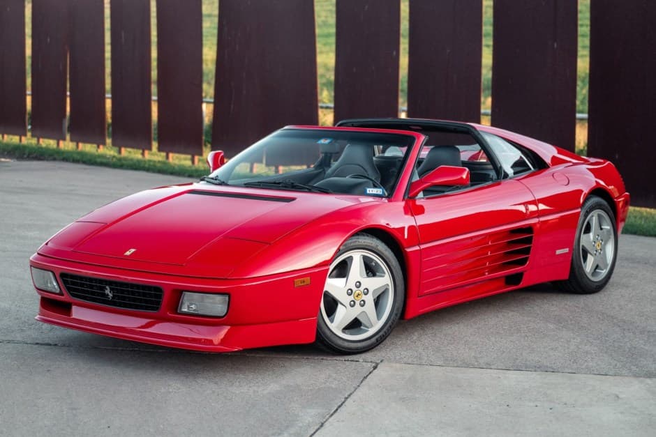 1993 Ferrari 348 sold for $122,000