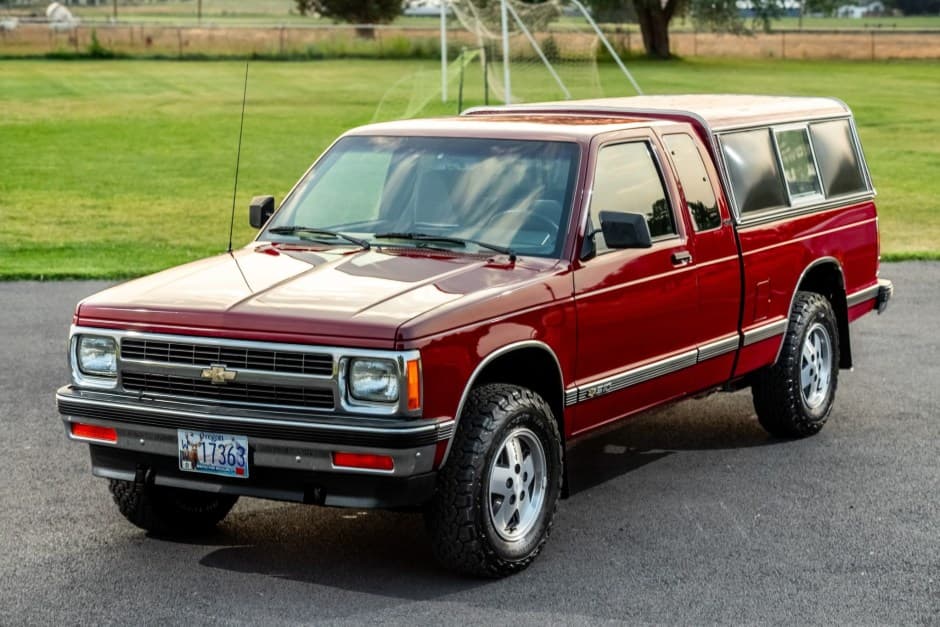 1991 Chevrolet S-10 (1982-1993) sold for $10,250