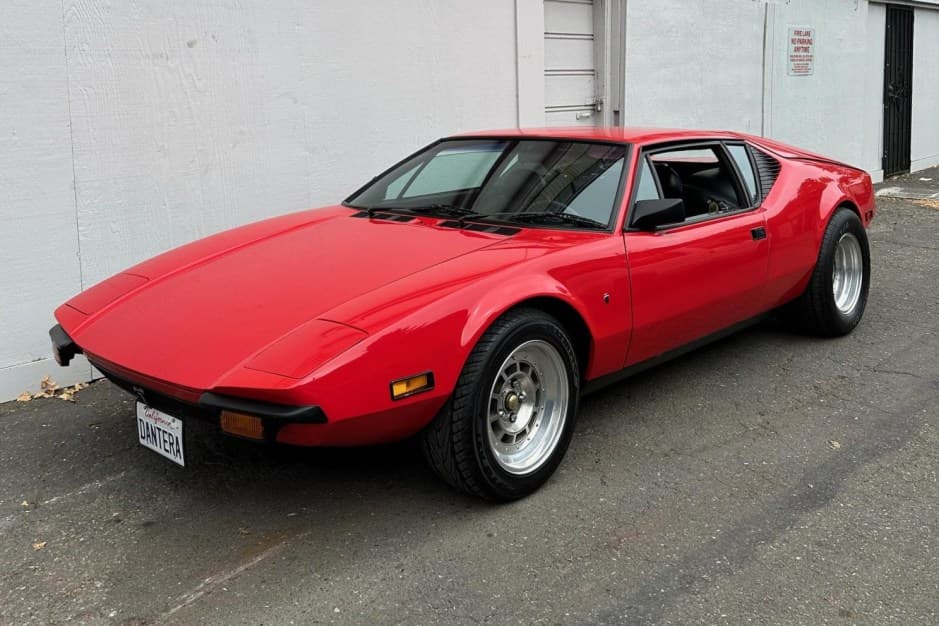 1972 DeTomaso Pantera sold for $81,500