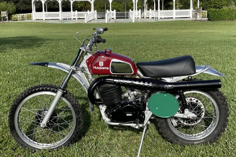 1975 Husqvarna WR sold for $9,500