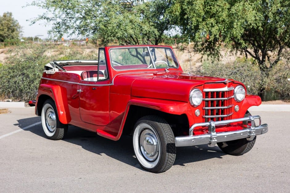 1950 Willys Jeepster sold for $9,433