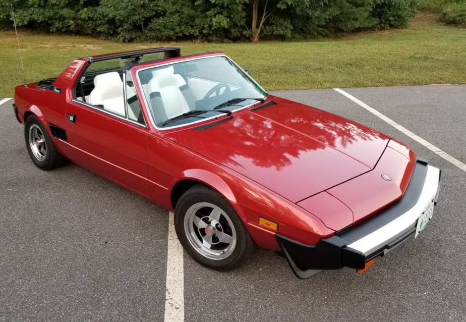 1981 Fiat X1/9 sold for $14,000