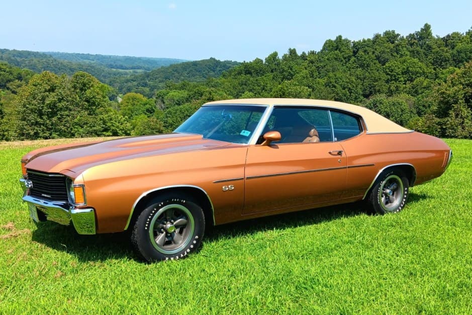1972 Chevrolet Chevelle sold for $37,500
