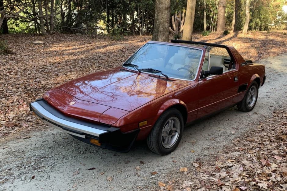 1982 Fiat X1/9 sold for $13,250