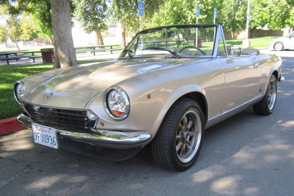 1981 Fiat 124 Spider (1966-1985) sold for $20,000