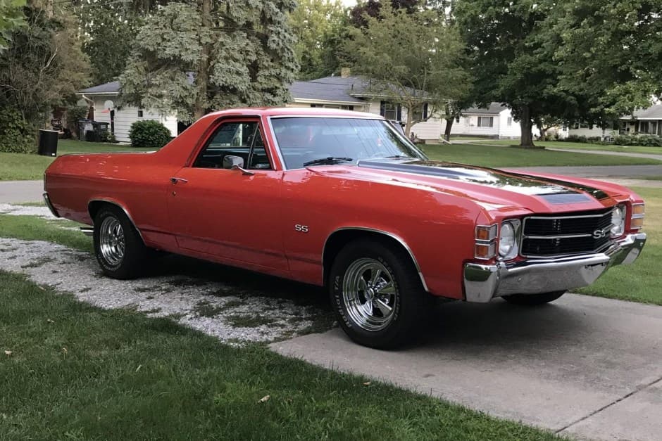 1971 Chevrolet El Camino sold for $14,500