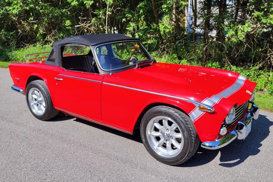 1968 Triumph TR5 & TR250 sold for $16,500