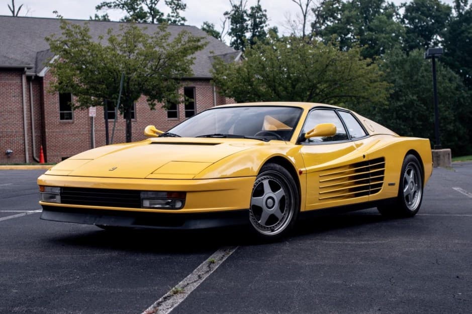 1991 Ferrari Testarossa sold for $125,000