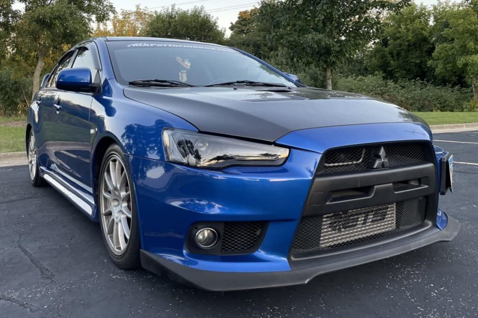 2008 Mitsubishi Lancer Evolution sold for $17,517