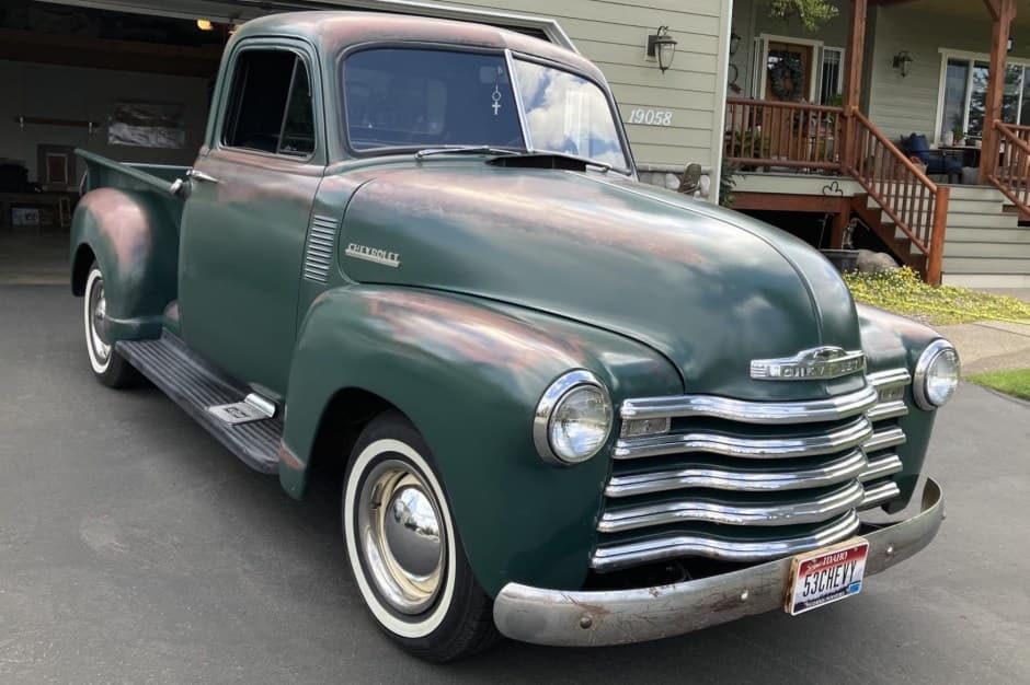 1953 Chevrolet Advance Design Pickup (1947-1955) sold for $22,000