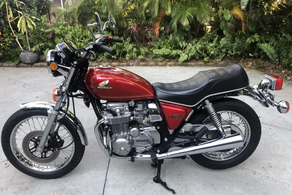 1981 Honda CB650 sold for $4,300
