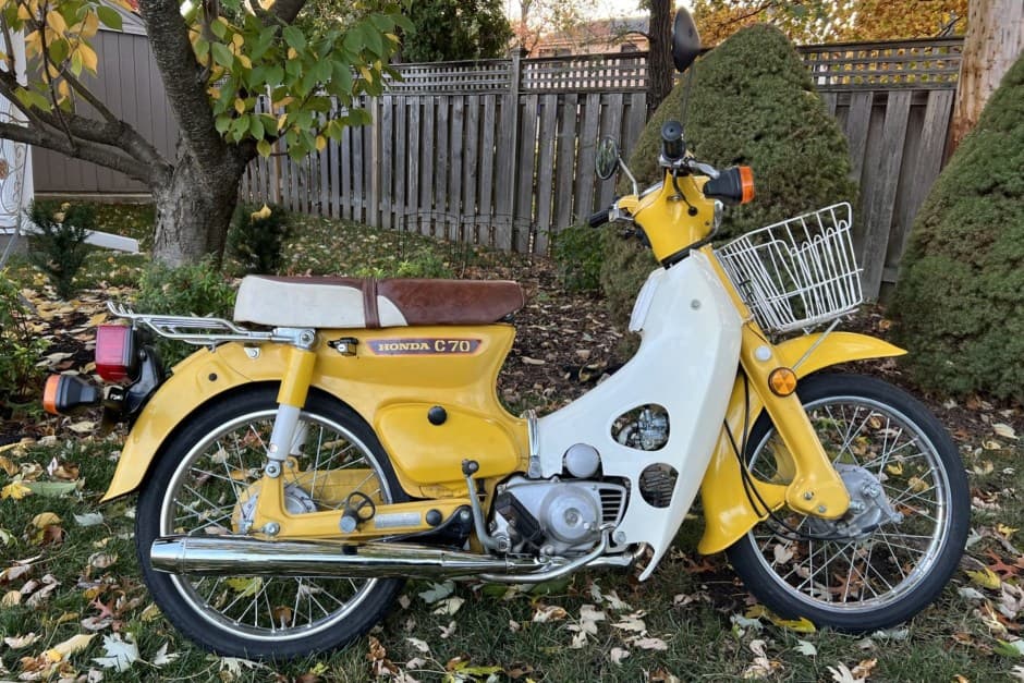 1980 Honda Step-Through Scooter sold for $2,200