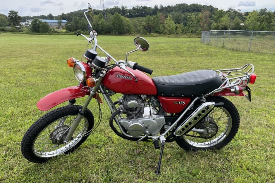 1971 Honda SL Motosport sold for $3,200