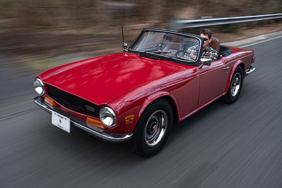 1972 Triumph TR6 sold for $36,500