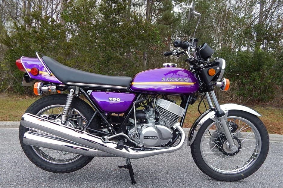 1973 Kawasaki H2 Mach IV sold for $40,000