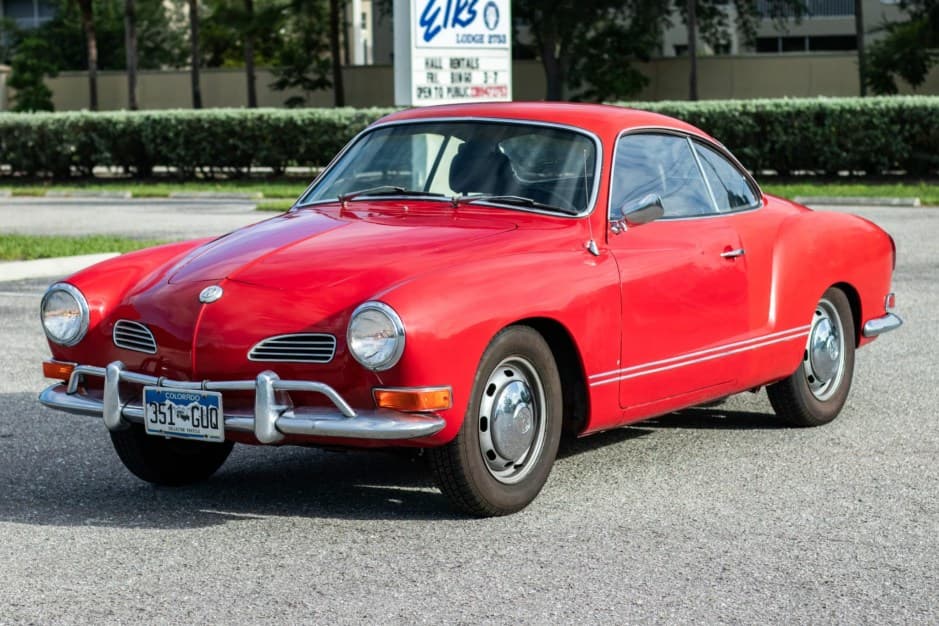 1970 Volkswagen Karmann Ghia sold for $10,750