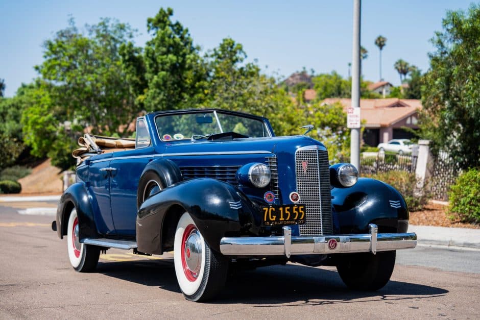 1937 LaSalle Series 50 sold for $24,750