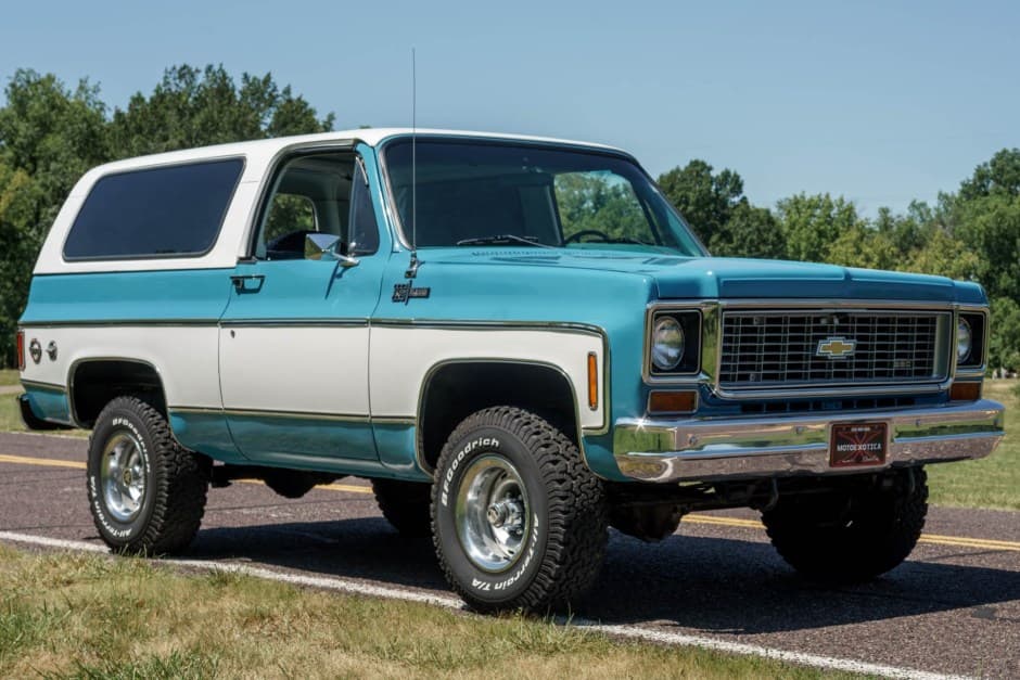 1973 Chevrolet K5 Blazer 1973-1991 sold for $37,000