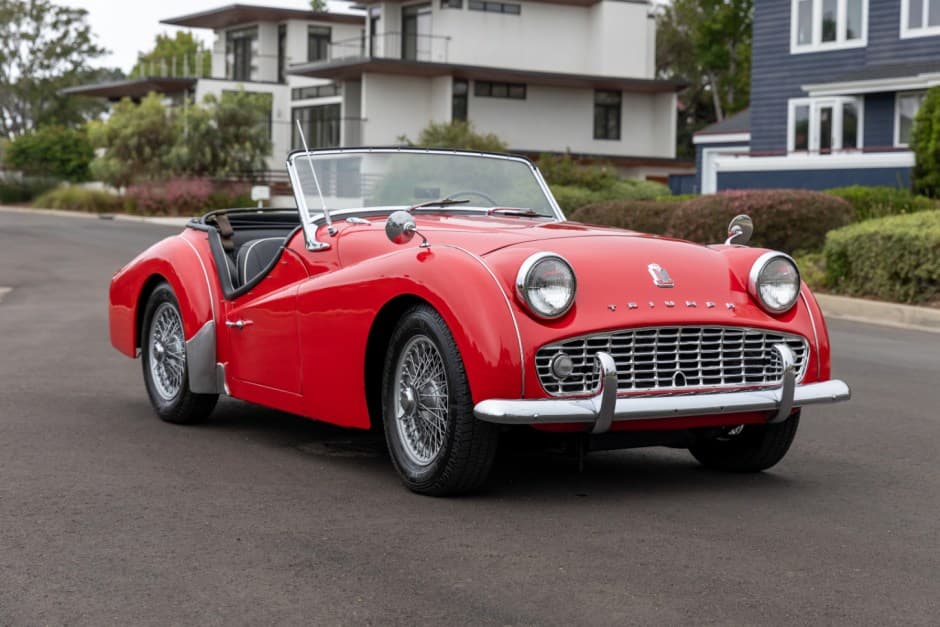 1962 Triumph TR3 sold for $19,450