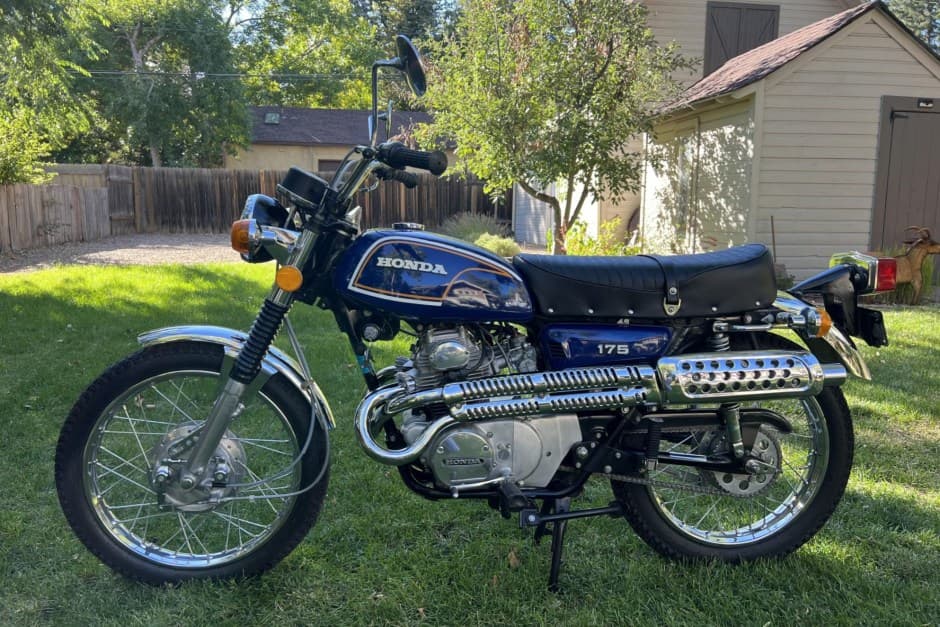1972 Honda CB175 & CL175 sold for $3,107