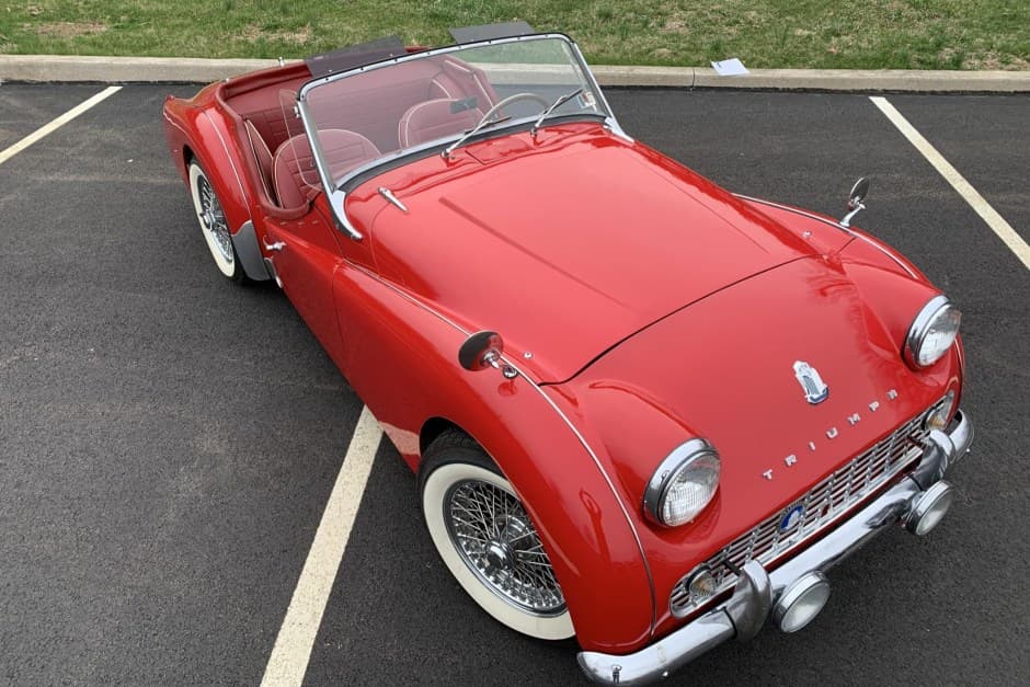 1957 Triumph TR3 sold for $17,750