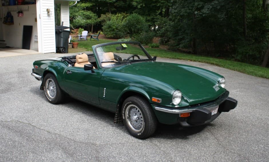 1977 Triumph Spitfire sold for $6,200