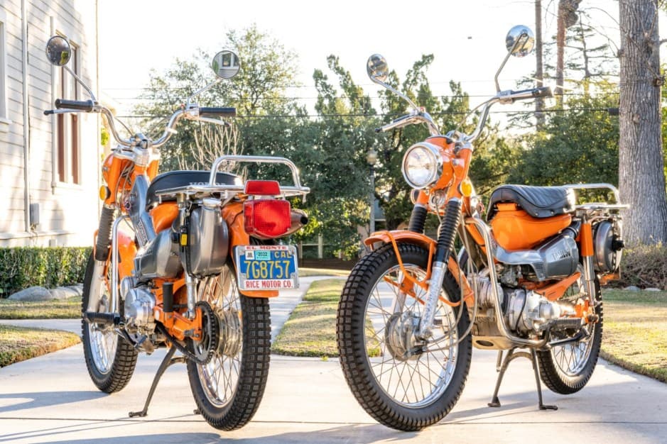1973 Honda CT90 sold for $10,750