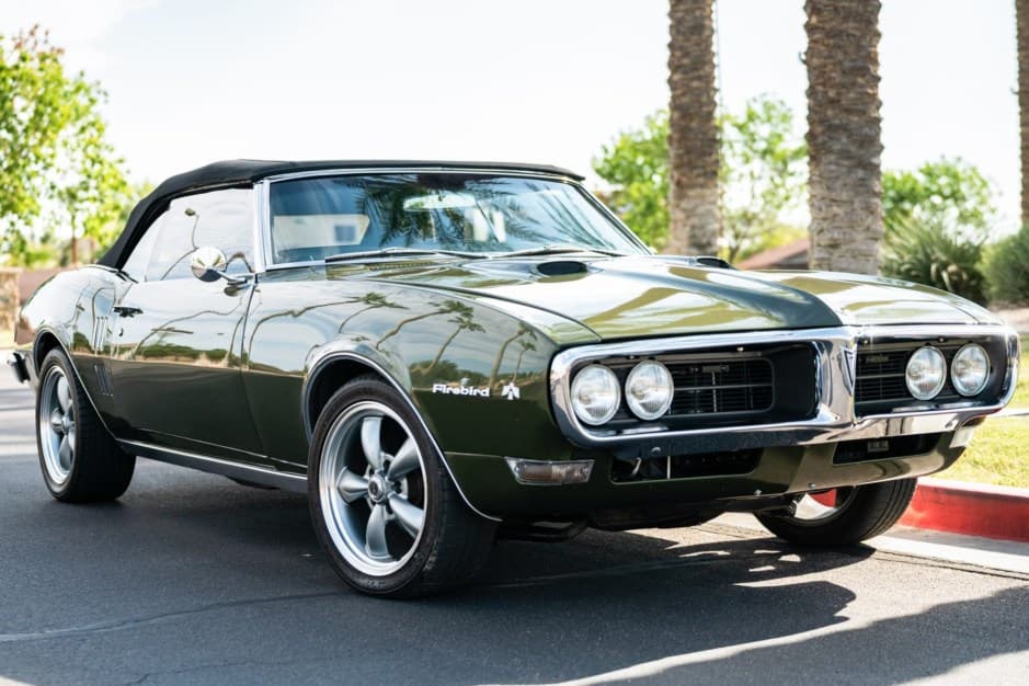 1968 Pontiac Firebird (1967-1969) sold for $44,500