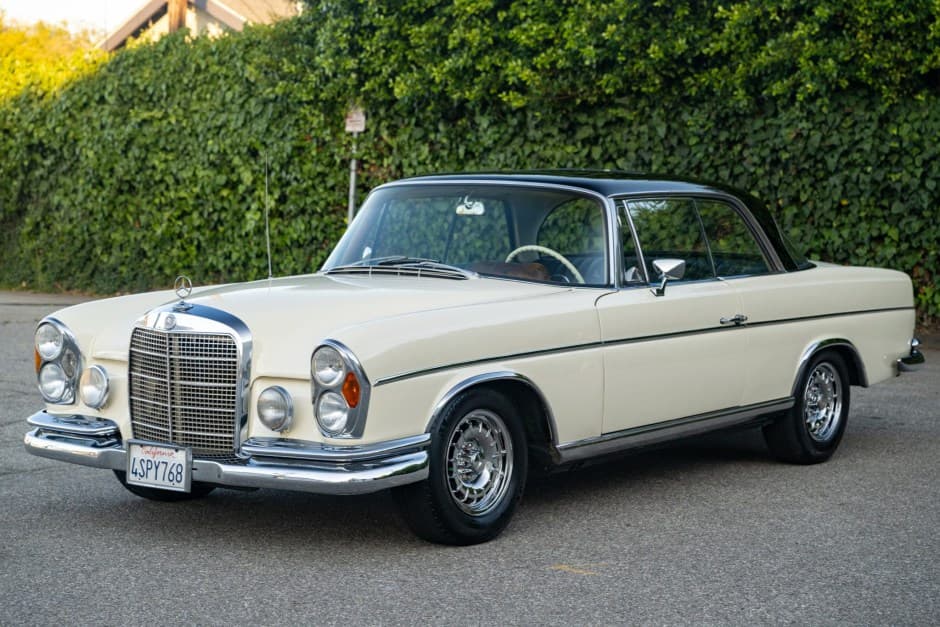 1966 Mercedes-Benz W111 Coupe & Cabriolet sold for $42,000