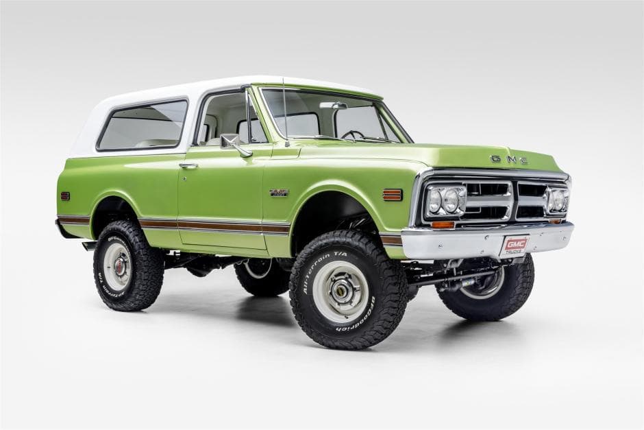 1972 GMC Jimmy (1970-1972) sold for $135,000