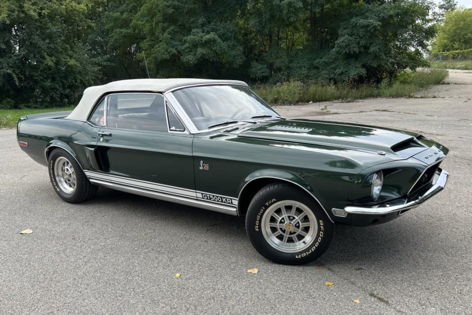1968 Shelby Mustang GT350 & GT500 sold for $167,777